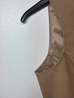 New Women’s Dickson Jenkins Tan Button Up Vest Size 30 TT-127