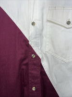 New Men’s San Angelo Collection Multi Color Long Sleeve Button Up Small A-196