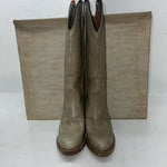 New Women’s Gray Fashion Capzeio Cowboy Boots. L538 5.5 5 1/2. 20-45