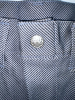 New Vintage Black Speckled Miller Polyester Pants #2624 VV-52