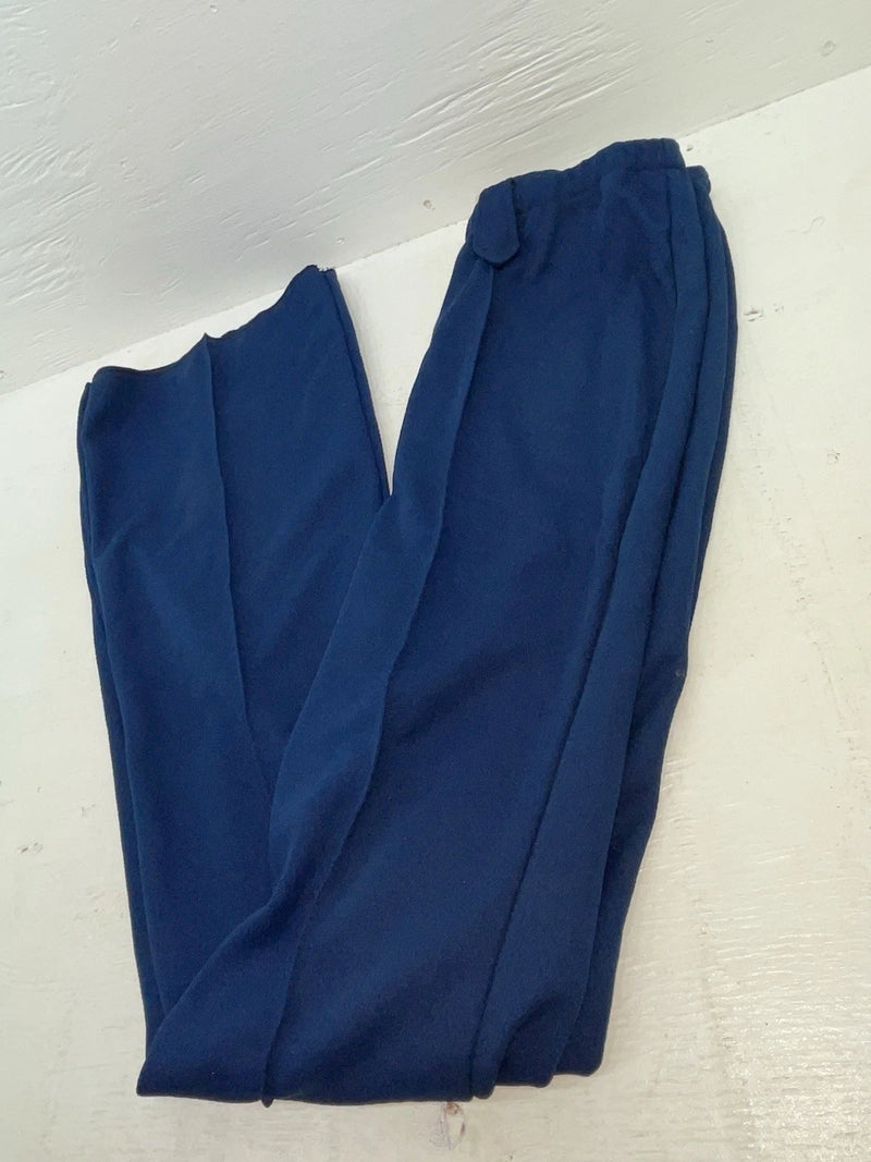 New Vintage Blue Polyester Pants XX-32