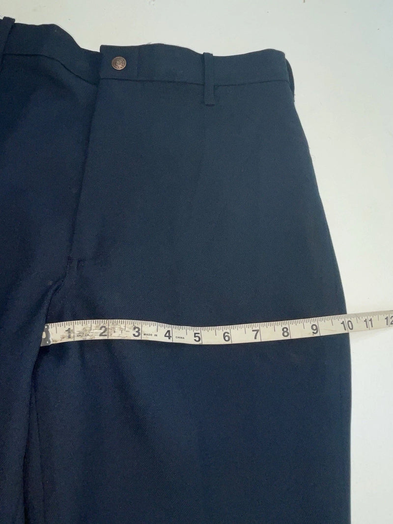 New Vintage Blue Polyester Pants OO-61