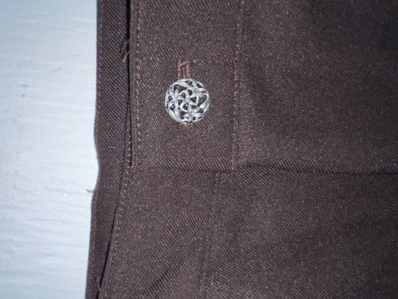 New Vintage Brown Mesquite Polyester Pants #5506 ZZ-86
