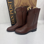 New Brown Dan Post Boots Size 8.5 Brand Boots Good For Every Day Use 3-11