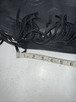 New Black 1849 Authentic Ranchwear Show Chaps Adjustable Waist 30” N-47