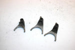 2001 Bombardier Traxter OEM Shift Fork Set 711258400 711258410 711258390 AB10