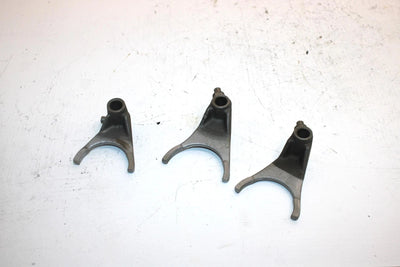 2001 Bombardier Traxter OEM Shift Fork Set 711258400 711258410 711258390 AB10