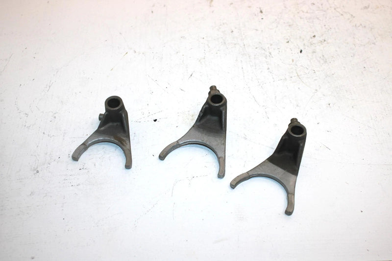 2001 Bombardier Traxter OEM Shift Fork Set 711258400 711258410 711258390 AB10