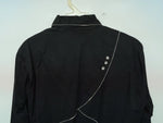New Women’s Black Mine & Bills Outfitters Long Sleeve Button Up Shirt M 3B-28