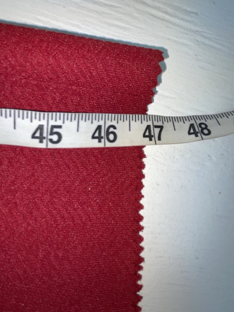 New Vintage Red Polyester Pants #2327 3A-78