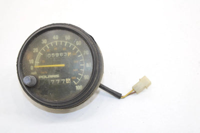 91 Polaris 500 Sks Oem Speedometer Gauge Less Than 6000 Miles 3280092 SP158