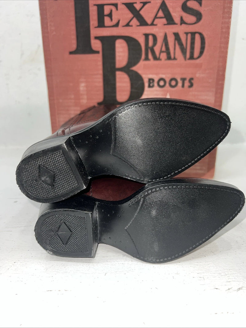 New Children’s Brown Texas Brand Cowboy Boots. C202 10 D 24-21