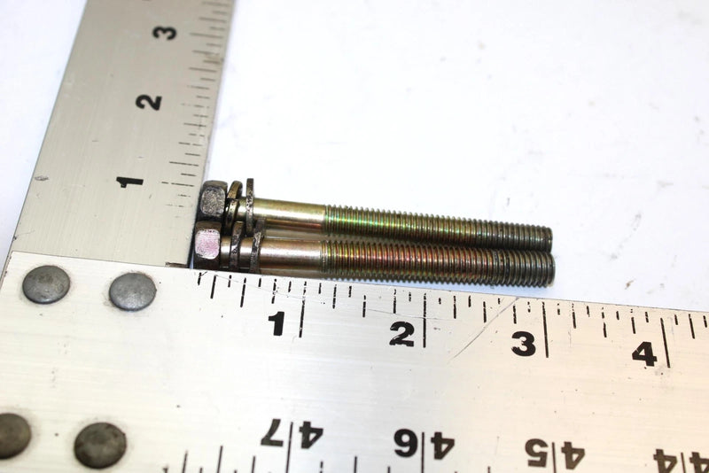 1994 Polaris Xlt Oem 3 1/4" Crankcase Stud Bolt Pair 3082096 Q369