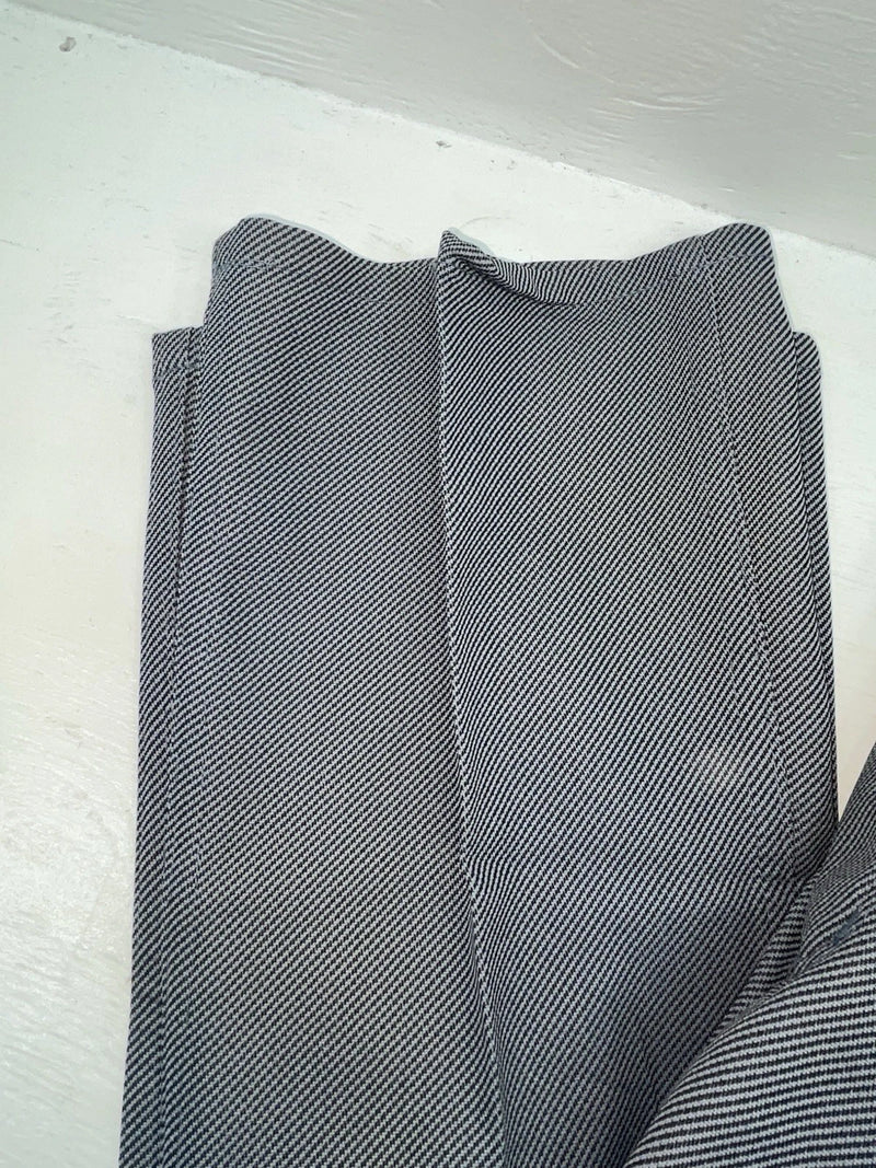 New Vintage Black Speckled Polyester Pants #2624 3A-60