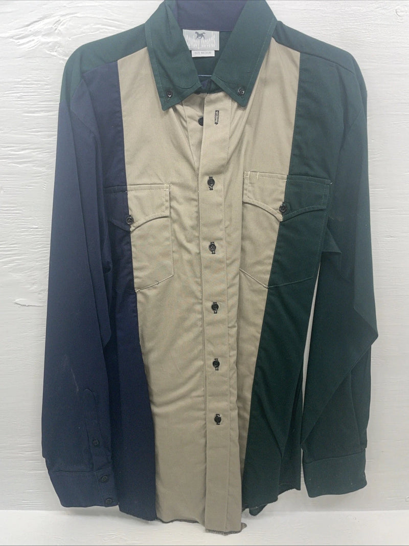 New Men’s Cowboy Threads Multiple Color Long Sleeve Button up Medium B-106