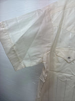 New Men’s Panhandle Slim Yellow Stripe Short Sleeve Pearl Snap 16.5 Large X-40