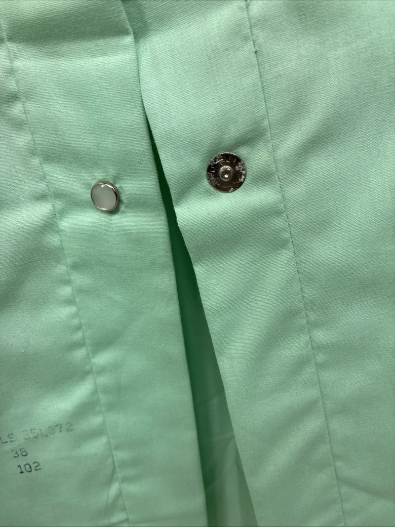 New Women’s Hartman Green Long Sleeve Pearl Small Size 38 TT-132