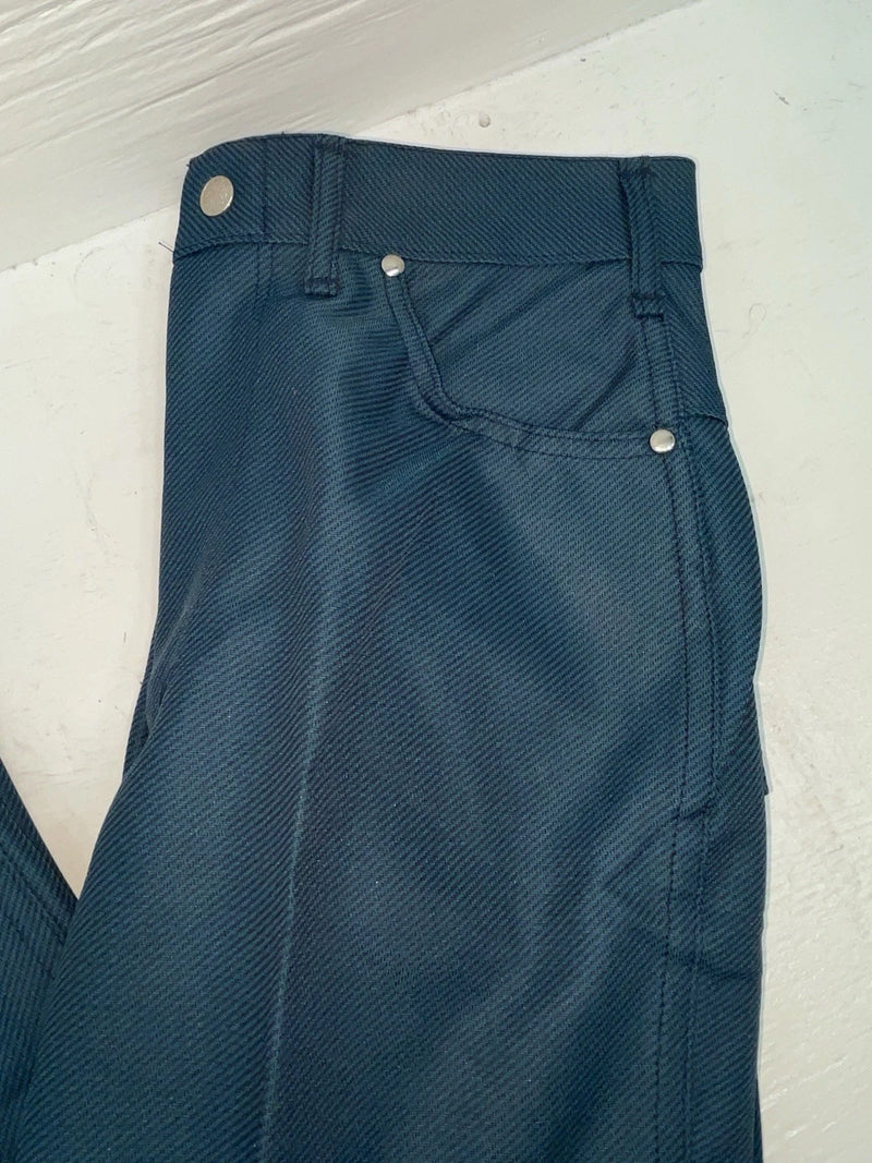 New Vintage Blue Miller Polyester Pants #2624 3A-11