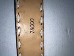 New Brown Genuine Leather Tooled 32” Belt #78000 Z-96
