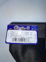 New Vintage Black Circle S Polyester Pants #CP5091 NN-169