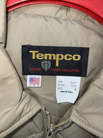 New Women’s Green Tempco Long Puffer Jacket Medium #31387 RR-18