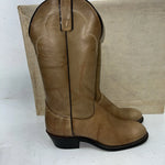 New Women’s Tan Texas Brand Cowboy Boots. 4901 6 M. 20-88