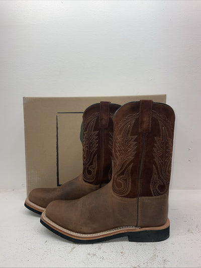 New Men’s Brown Smoky Mountain Cowboy Boots. 4028 10.5 10 1/2 E E. 7-70