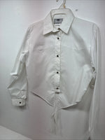 New Women’s Cowboy Threads White Long Sleeve Button Up Small DD-141