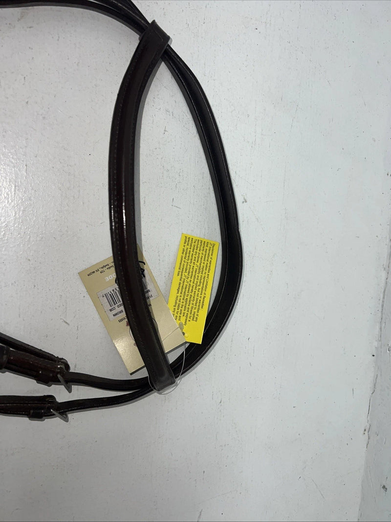 New Tough 1 EQUIROYAL Brown Cob English Bridle #21-9555 BB-38