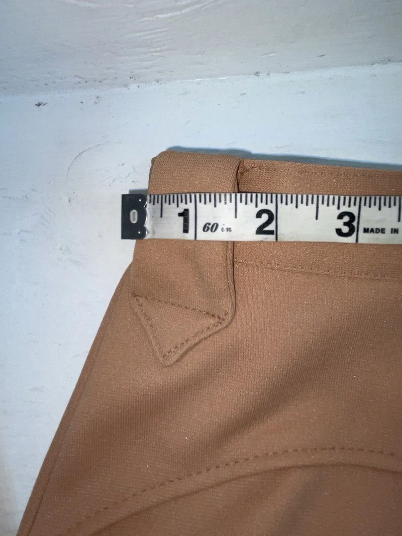 New Vintage Brown Panhandle Slime Polyester Pants #732216 ZZ-62