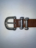 New Brown Genuine Leather Field Manor XL Belt #17730 JJ-14