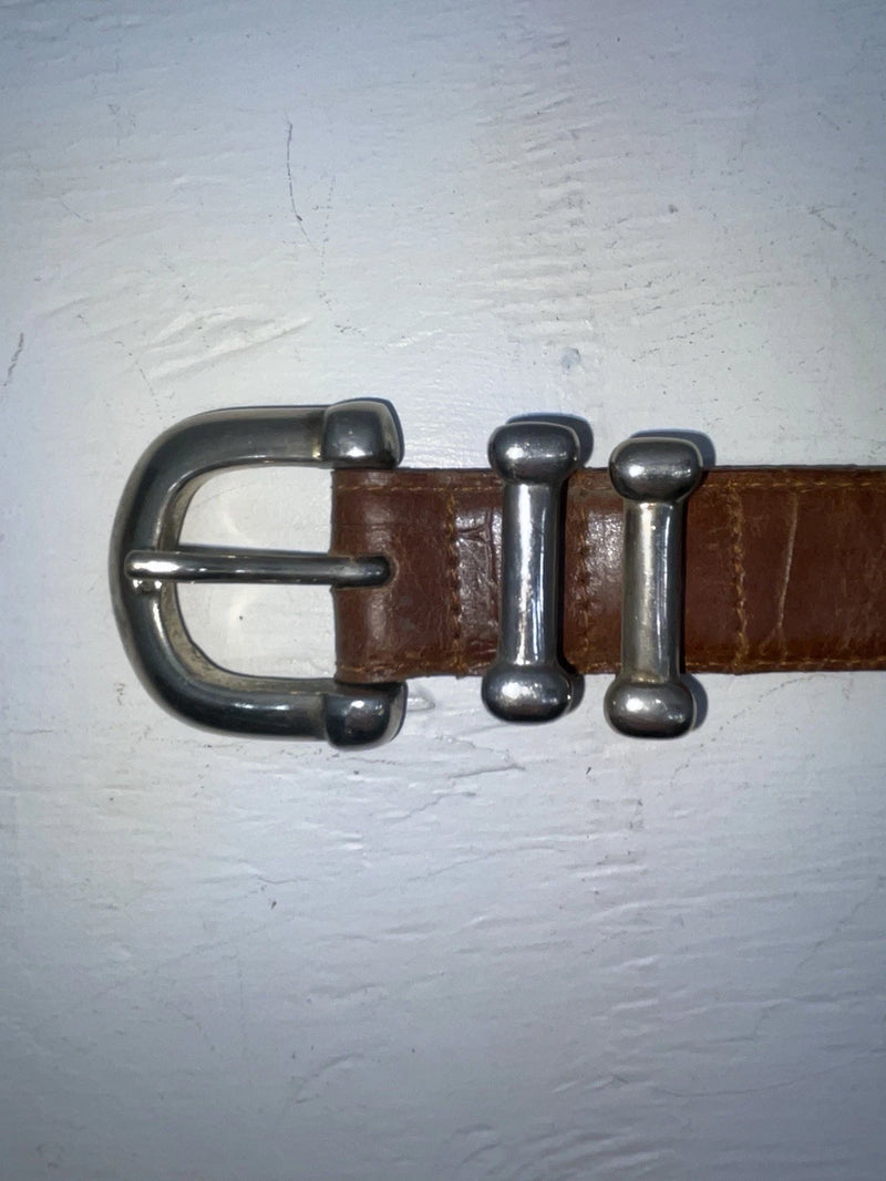 New Brown Genuine Leather Field Manor XL Belt #17730 JJ-14