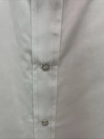 New Men’s ELY Cattleman White Long Sleeve Pearl Snap 3XL E-20