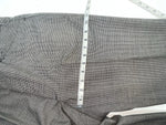 New Vintage Black Speckled Circle S Polyester Pants #CP6740 XX-113