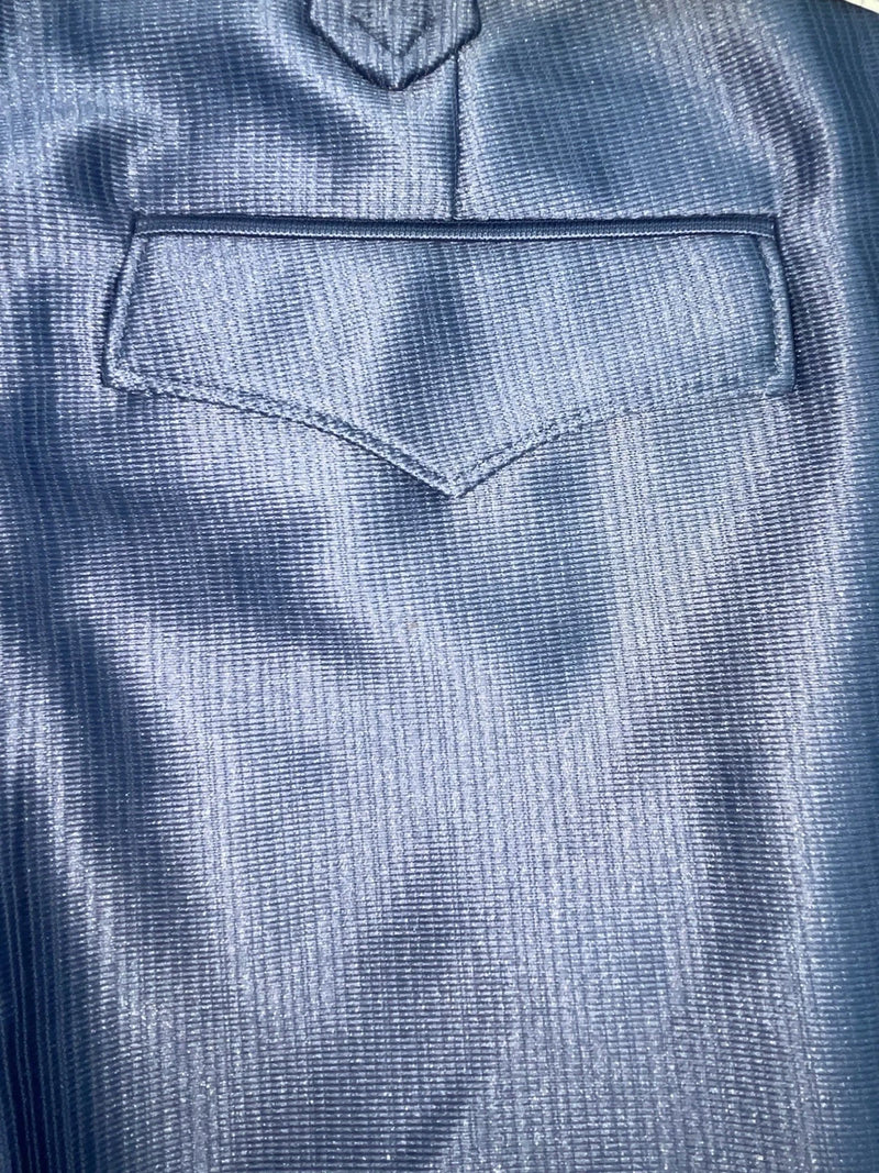 New Vintage Blue Circle S Polyester Pants #CP5091 SS-9