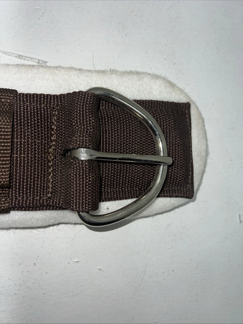 New Brown White Fleece Fabtron 32” Cinch. U-18