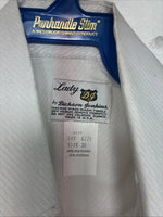 New Women’s Panhandle Slim Gray Long Sleeve Pearl Snap Size 30 KK-14