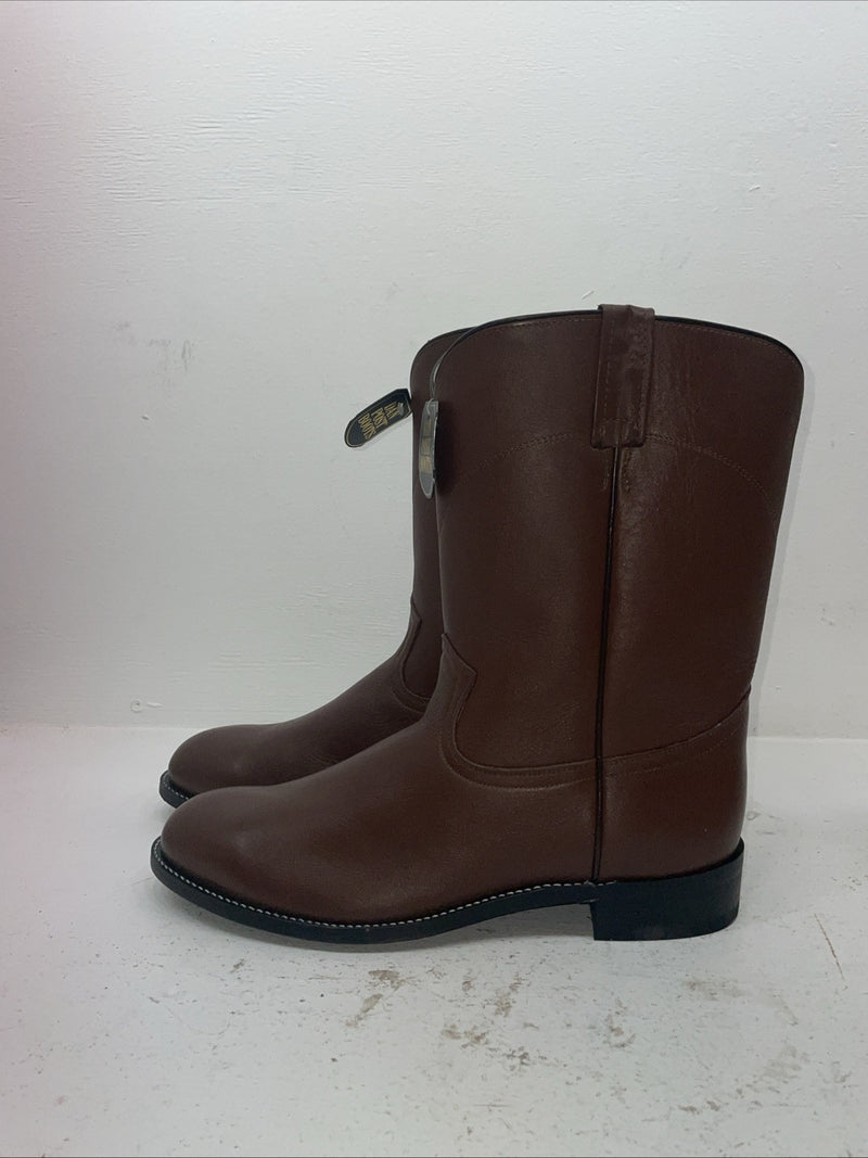 New Men’s Brown Dan Post Cowboy Boots. 26589 11 E W. 8-19