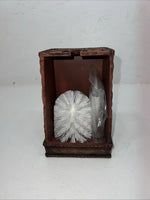 New Western Moments Bathroom Set Waste Basket And Toilet Brush #94944 3C-28