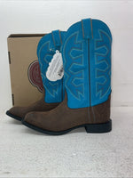 New Women’s Blue Nocona Cowboy Boots. N K 5050 5.5 5 1/2 D. 2-85