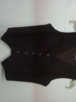 New Women’s Brown Dickson Jenkins Western Show Vest 30 #7053 E-609