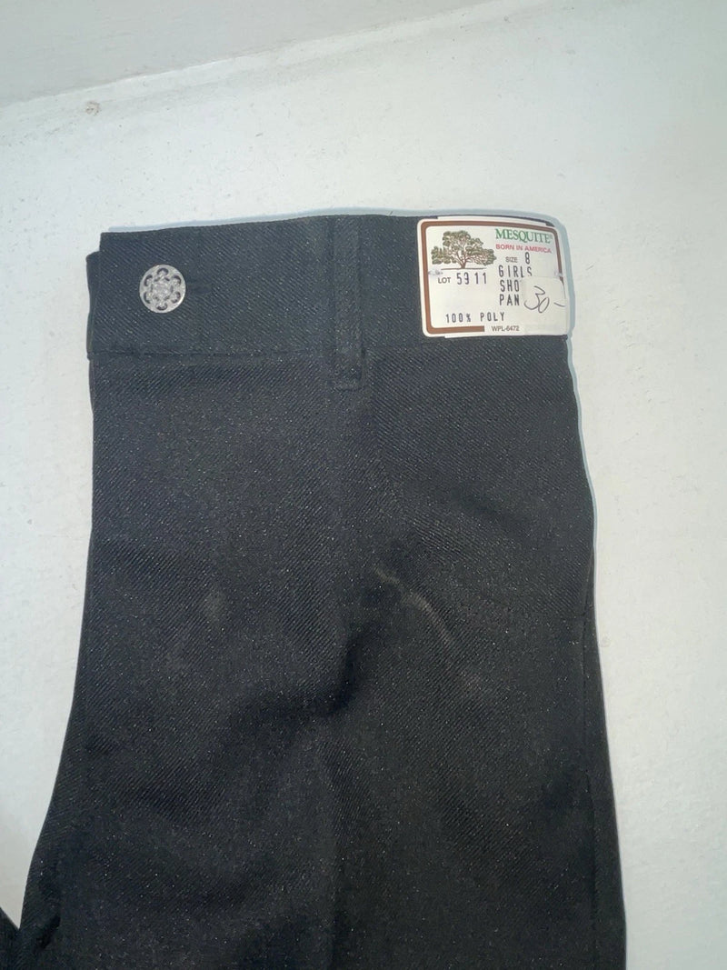 New Vintage Black Mesquite Polyester Pants #5911 OO-58
