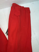 New Vintage Red Panhandle Slim Polyester Pants #1520 VV-78