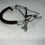 New Combo Bit Leather Nose Band #918 LLL-9