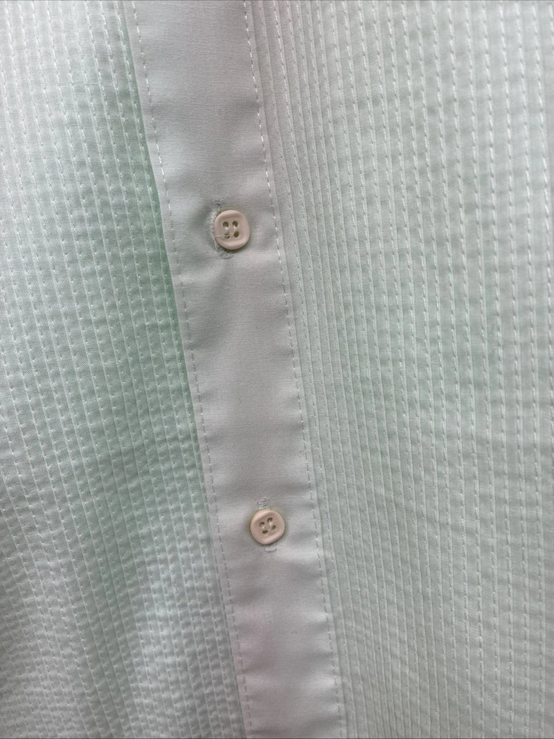 New Wayne Scott Green Long Sleeve Button Up English Shirt Small LL-69