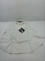 New Women’s White Sleeveless Riders Mark English Riding Shirt. 42 23-2900 G-52