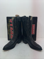 New Men’s Black Texas Brand Cowboy Boots. 5100 10 D. 6-77