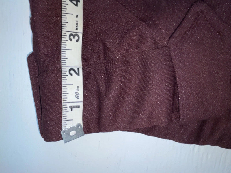 New Vintage Maroon Panhandle Slim Polyester Pants #84451 XX-35