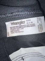 New Vintage Black Wrangler Polyester Pants #82BK SS-19