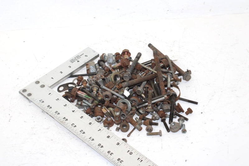 1992 Kawasaki Bayou 220 Oem Nut Bolt Spacer Hardware Kit AK36